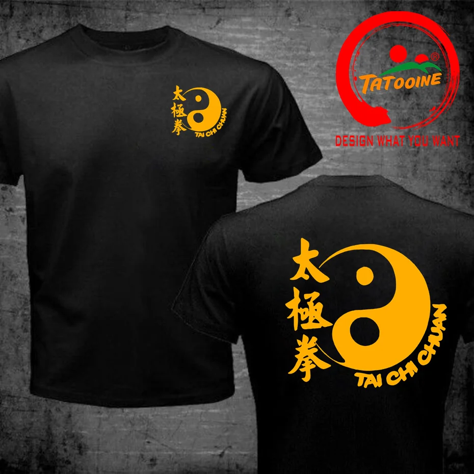 

Tai Chi Chuan T Shirt Men's Pure Cotton Chinese Style T-Shirts O-Neck Tees Short Sleeve Clothing Swag Oversize Streetwear TShirt