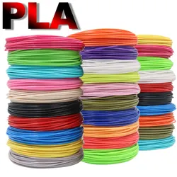 Filament PLA coloré pour stylo d'impression 3D Diamètre 1,75 mm 10/20/30 couleurs 100M 150M 200M Incolore et inodore Sûr et respectueux de l'environnement Stylo d'impression 3D Consommables pour enfants