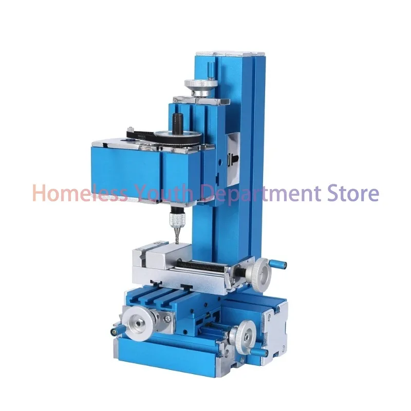 Mini Metal Lathe DIY Miniature Milling Machine Miller 100-240V Woodworking Metal Aluminum Processing Tool Mini Milling Machine