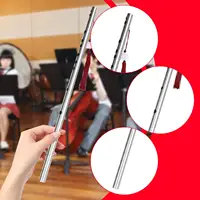 Dizi Flute Chinese Wind Instrument Portable Stainless Steel Musical Instrument 5