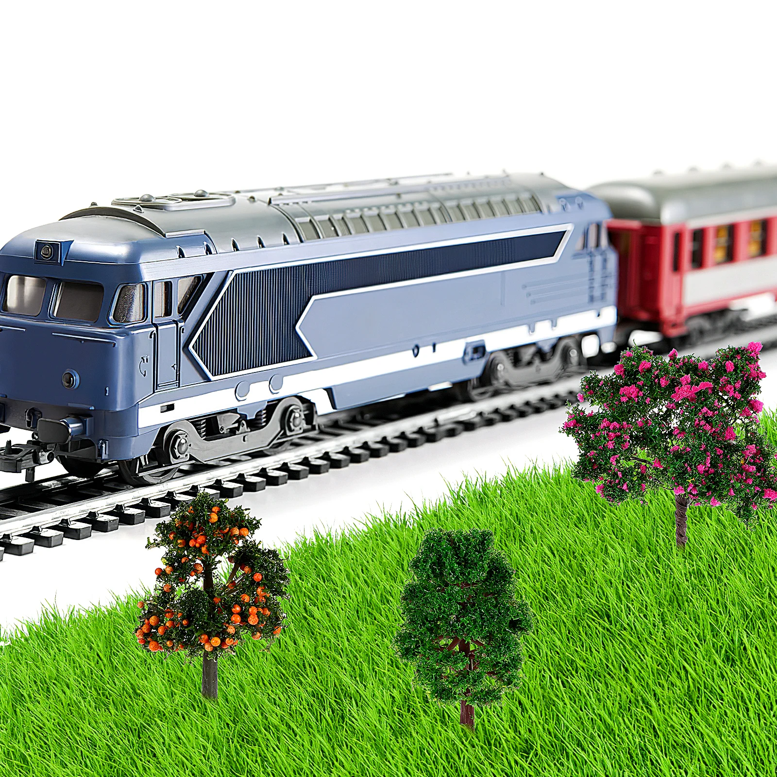 

12 pcs Trees Miniature Landscape Scenery Fake Trees For Home Garden Decoration Simulated Tree Set Sand Table Craft Ornament