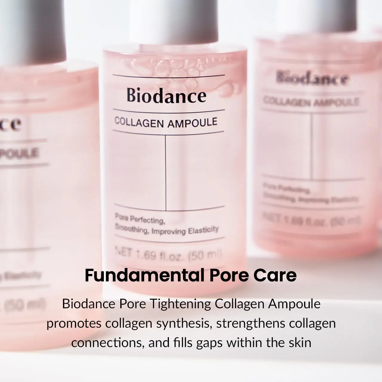 مصل الكولاجين الكوري Biodance Ampoule لتحسين الوجه وشد المسام وسيروم الوجه المضاد للشيخوخة