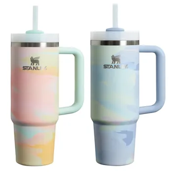 손잡이가 달린 휴대용 보온 아이스 컵, 대용량 스테인리스 스틸, 신제품, 90ml