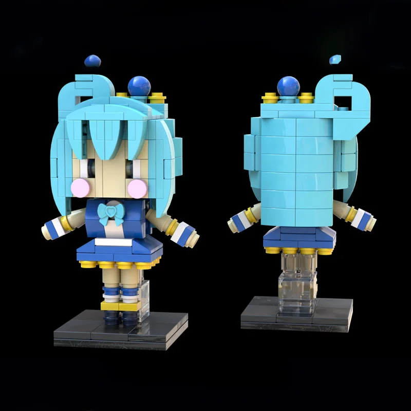 

194pcs MOC Aquaes-KonoSuba Building Blocks Christmas Gift Creative DIY Model Ideal for Kids Holiday Themed Limited Edition