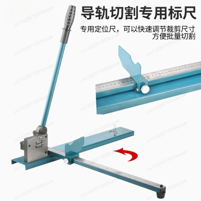

Электрический резак для DIN-рейки DC-35 с линейкой, станок для резки стальных, алюминиевых и железных рельсов для электромонтажных работ