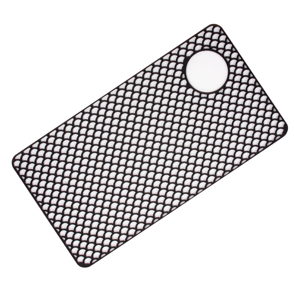 Food Safe Silicone Sink Protector for Center Drain Sinks to Falling Items Absorb Shock and Maintain Drainage Efficiency