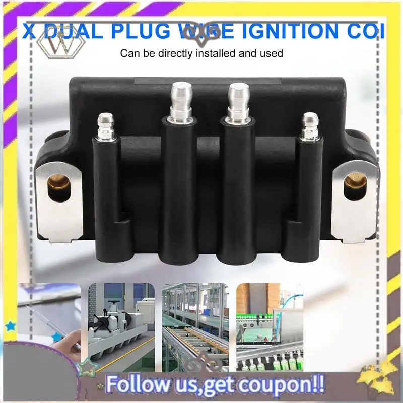 ABXV-183-3740 สําหรับคอยล์จุดระเบิด Johnson/Evinrude - 2/4/6 สูบ, คอยล์คู่ 1985-2006 583740