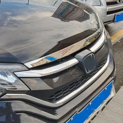 ABS Chrome przednia maszyna maszyny pokrywa listwa wykończeniowa 1 sztuk akcesoria samochodowe dla Honda CRV CR-V 2012 2013 2014 2015 2016