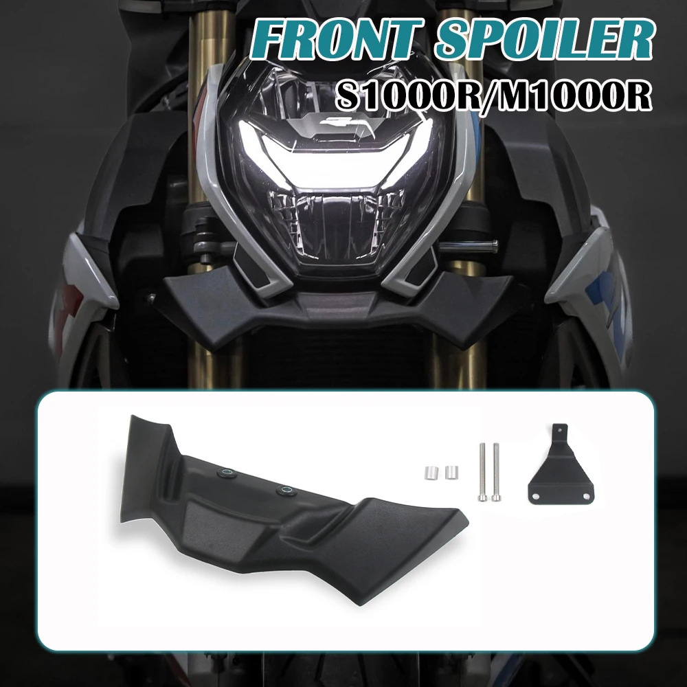 

For BMW S1000R 2021 2022 2024 Wing Downforce Front Spoiler Naked Aerodynamic Winglet S 1000 R S1000 R M1000R 2023 2024