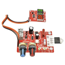 Máquina de soldadura por puntos de NY-D01, tablero de Control DIY, pantalla Digital de corriente, tiempo de Control MCU J