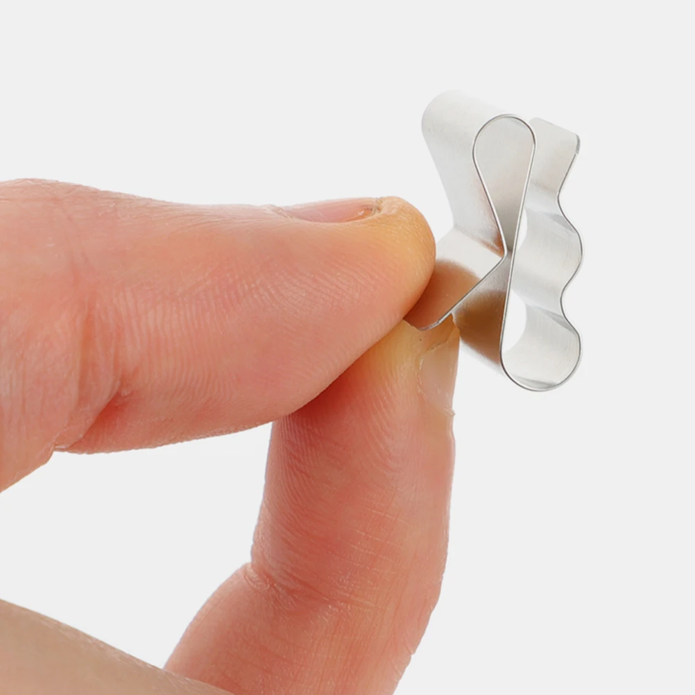 

30pcs Photovoltaic Cable Management Clips Stainless Steel Solar Panel Wire Holders For Trailer Boat Camper System