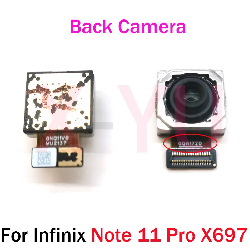 

Для Infinix Note 11 Pro X697 задняя Большая передняя камера