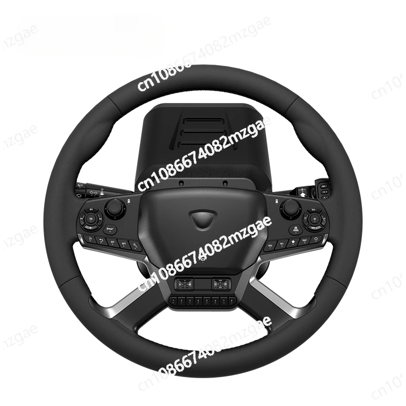 Orca 2 Force Feedback Truck Simulator Steering Wheel Controller Kit for PC Truck Game Emulator