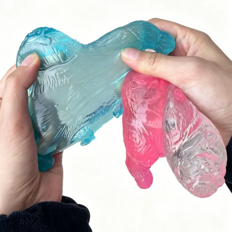 Giocattolo antistress orangotango squishy fidget gorilla elastico_voghion.com