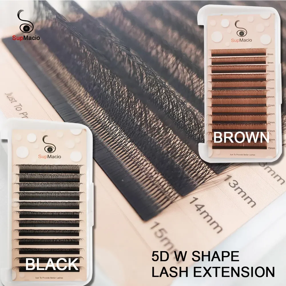 Eyelashes W 5d W Lashes 5d Cilios 5d Wire Bundles 0.07 8-15 Mix 5dw Eyelashes 5 D W Eye Lash Extensions Eyelash Natural Lashes