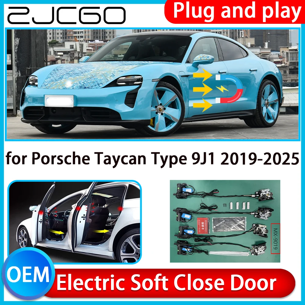 for Porsche Taycan Type 9J1 2019-2025 Auto Pull Car Soft Close Kit Door Power Latch Electric Door Catch Soft Closing Assist