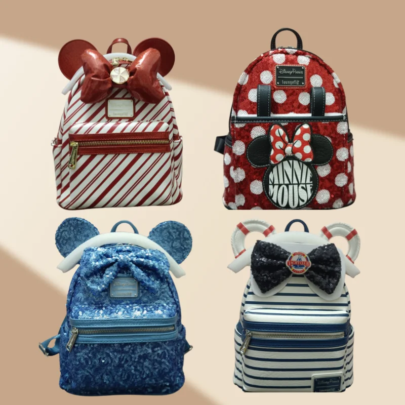 Новый оригинальный рюкзак с персонажами мультфильмов Disn аниме, модный дизайн, праздничный подарок на складе