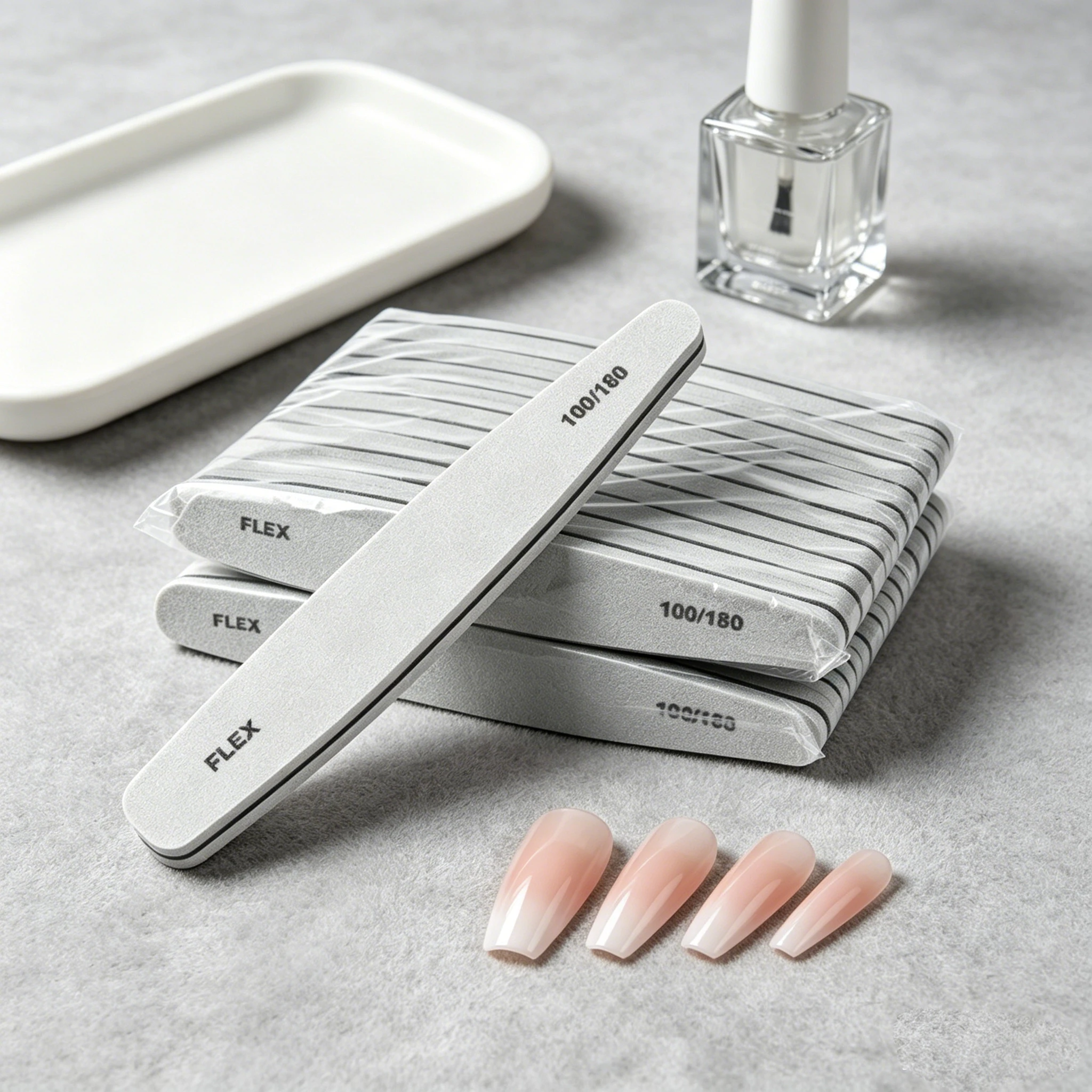 5/10/20Pcs 그레이 네일 파일 100/180 그 - Nail File Titanium 리뷰 및 가격