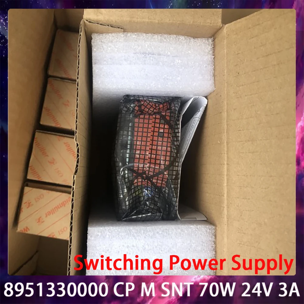 New 8951330000 CP M SNT 70W 24V 3A Switching Power Supply For Weidmuller High Quality Works Perfectly Fast Ship