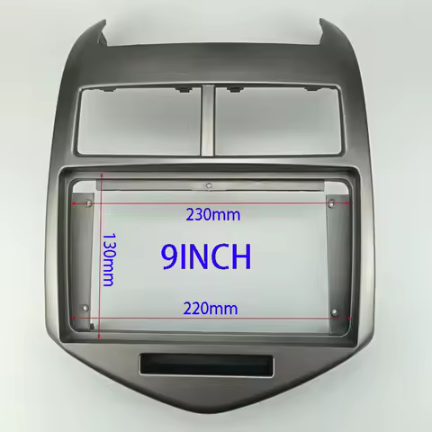 7/9 INCH Car Frame Fascia For Chevrolet Aveo 2 Sonic T300 2011-2015 Adapter Canbus Box Decoder Cable Radio Unit Panel Kit