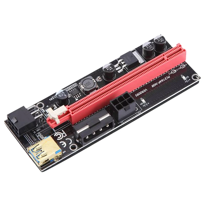 

60Cm 16A Power Supply Ver009s Pci-E Riser Card Pcie 1X To 16X Usb 3.0 Data Cable Bitcoin Mining