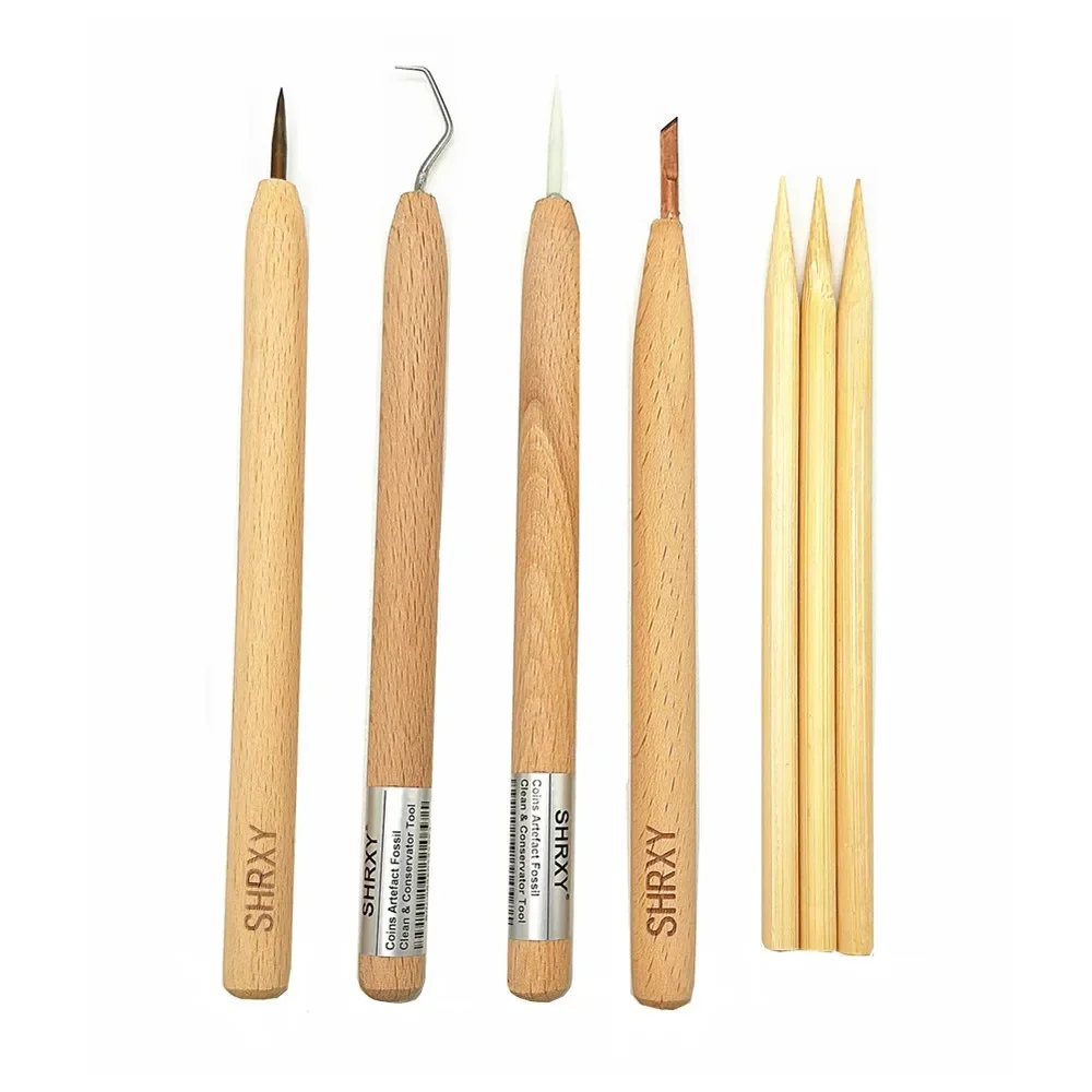 Conservator Cleaning Pencils Clean Conservator Tool for Coins and Artifacts Set