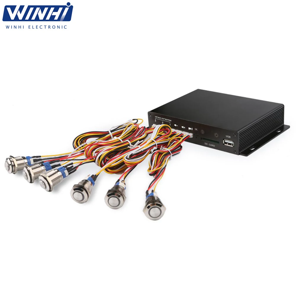 Versatile Audio Media Player Box with Optical Out - Digital Player with SPDIF Output for Music Playback and Audio Testing