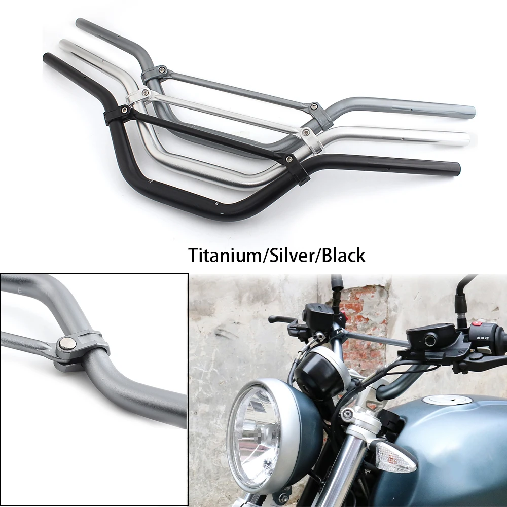 

For BMW R Nine T R9T NineT Pure Scrambler Urban G/S Cafe Racer Motorcycle 7/8" 22mm 28mm Handlebar Drag Bar Aluminum Lightweight