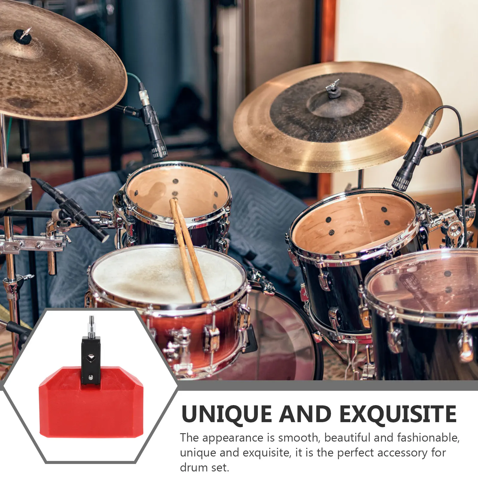 

Cowbell Accessories Percussion Timbales Small Drum Kit Special Hand Cowbells for Football