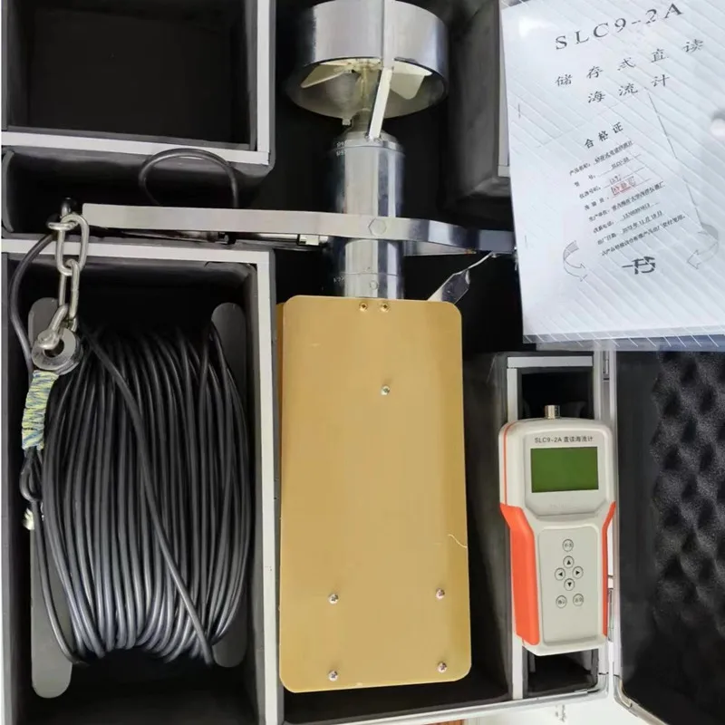 Storage Type Direct Reading Current Meter SLC9-2A Direct Reading Current Meter Estuary Ocean Velocity Direction Meter