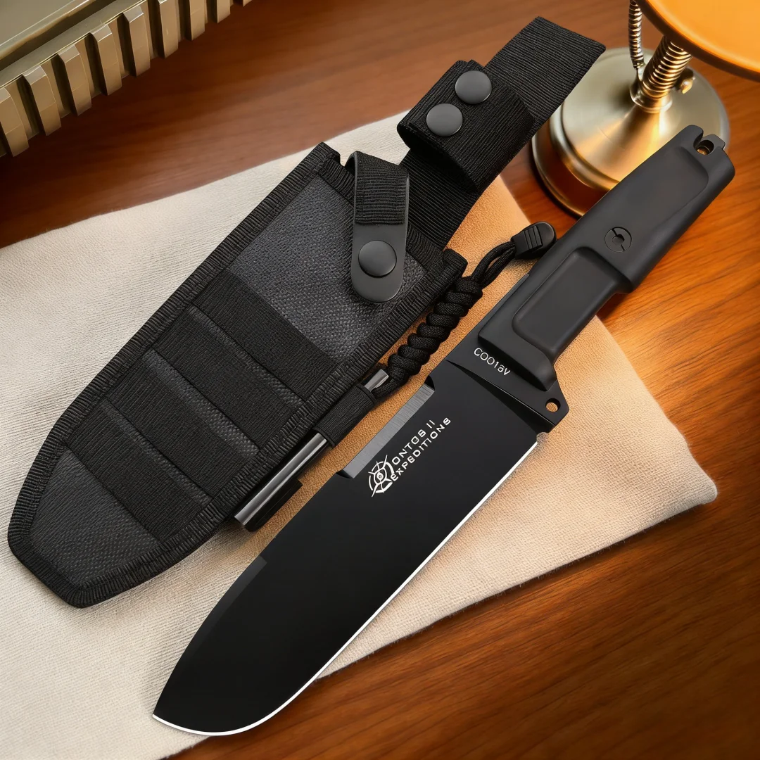 

Antos - Polar Jungle Multi-Tool, a versatile knife for outdoor exploration, a fishing emergency tool, and a travel knife.