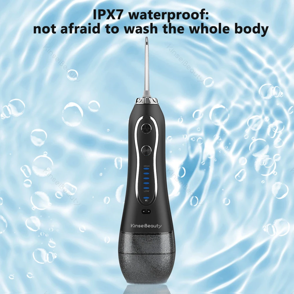 5 Chế Độ Răng Miệng Irrigator Nước Di Động Dental Flosser Nước Chỉ 300Ml Bình Nước + 6 Máy Bay Phản Lực Đầu Răng bụi Cáp USB