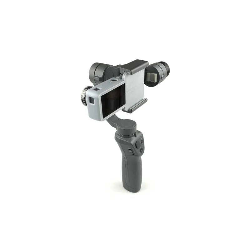 Sports Camera Connector for DJI Osmo Action Osmo Mobile 1/2 Zhiyun Feiyu Adapter Clip Holder Stand Gimbal Stablizer Mount Switch