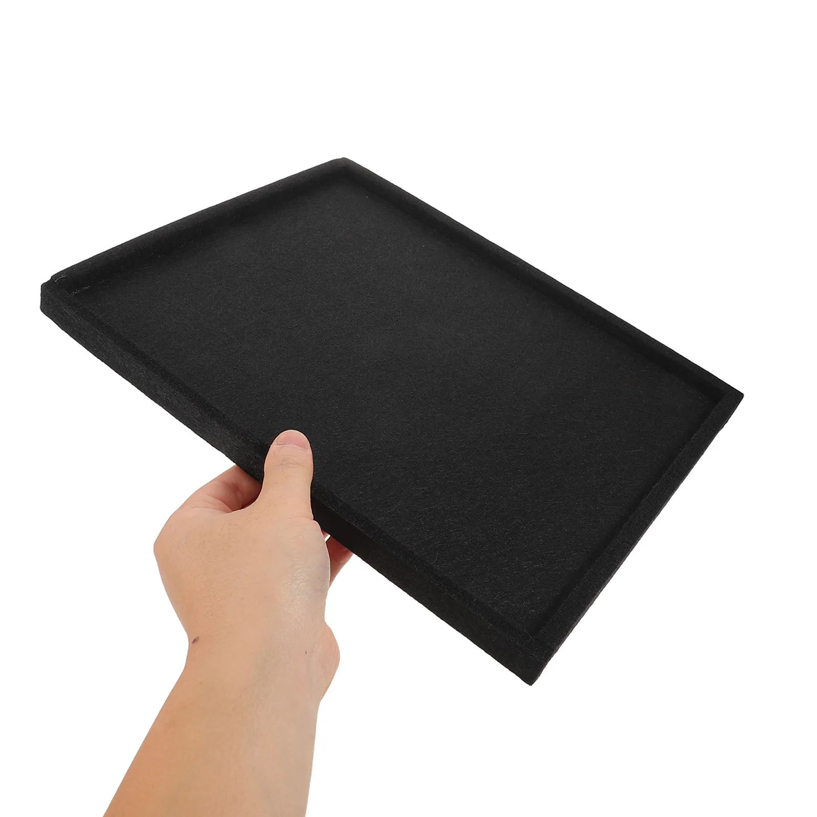 

6Pcs Puzzle Sorting Trays Stackable Felt Organizer Trays Non-Slip Surface for Jigsaw Puzzle Sorting Game Piece Storage