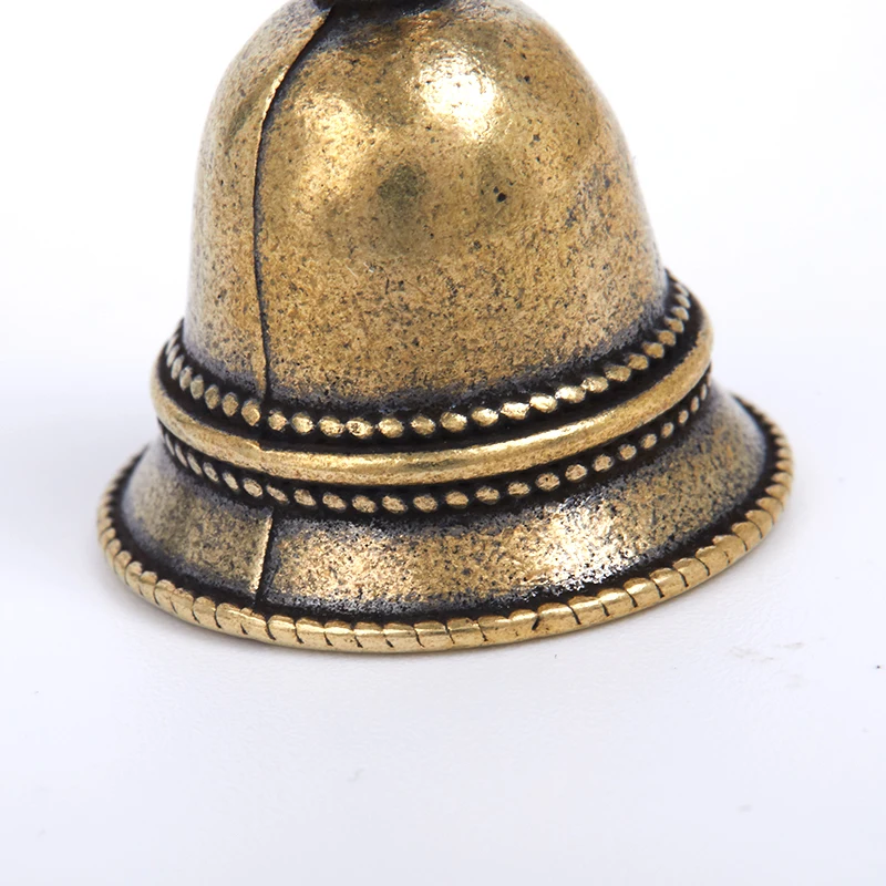 Cloche à vent artisanale en laiton moulé sous pression, cloche en bronze tibétain, métal antique, Feng Shui, vent en métal, Trendy e Fortune, Jingle