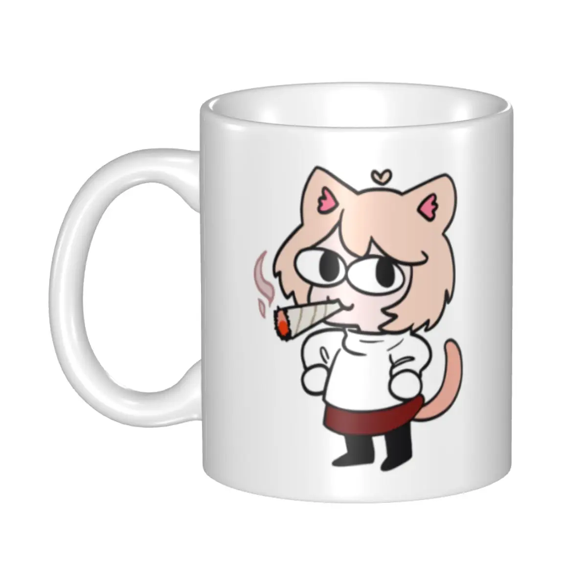 Neco Arc Cartoon Animated Cat Coffee Mugs DIY Personalized Ceramic Mug Creative Present 4