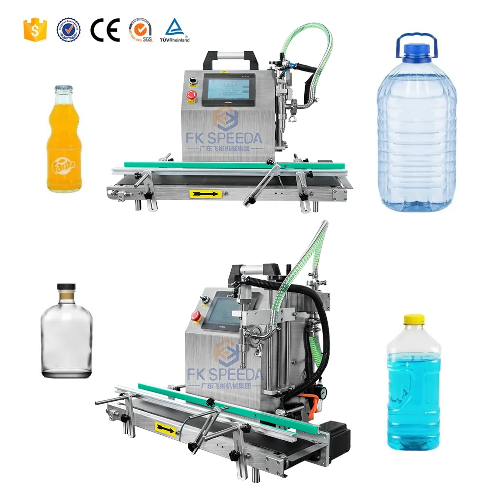 FK-ZC1 Desktop Small Scale Bottle Water Perfume Bottle Filling Machine Juice Drink Glass Bottle Filling Machines