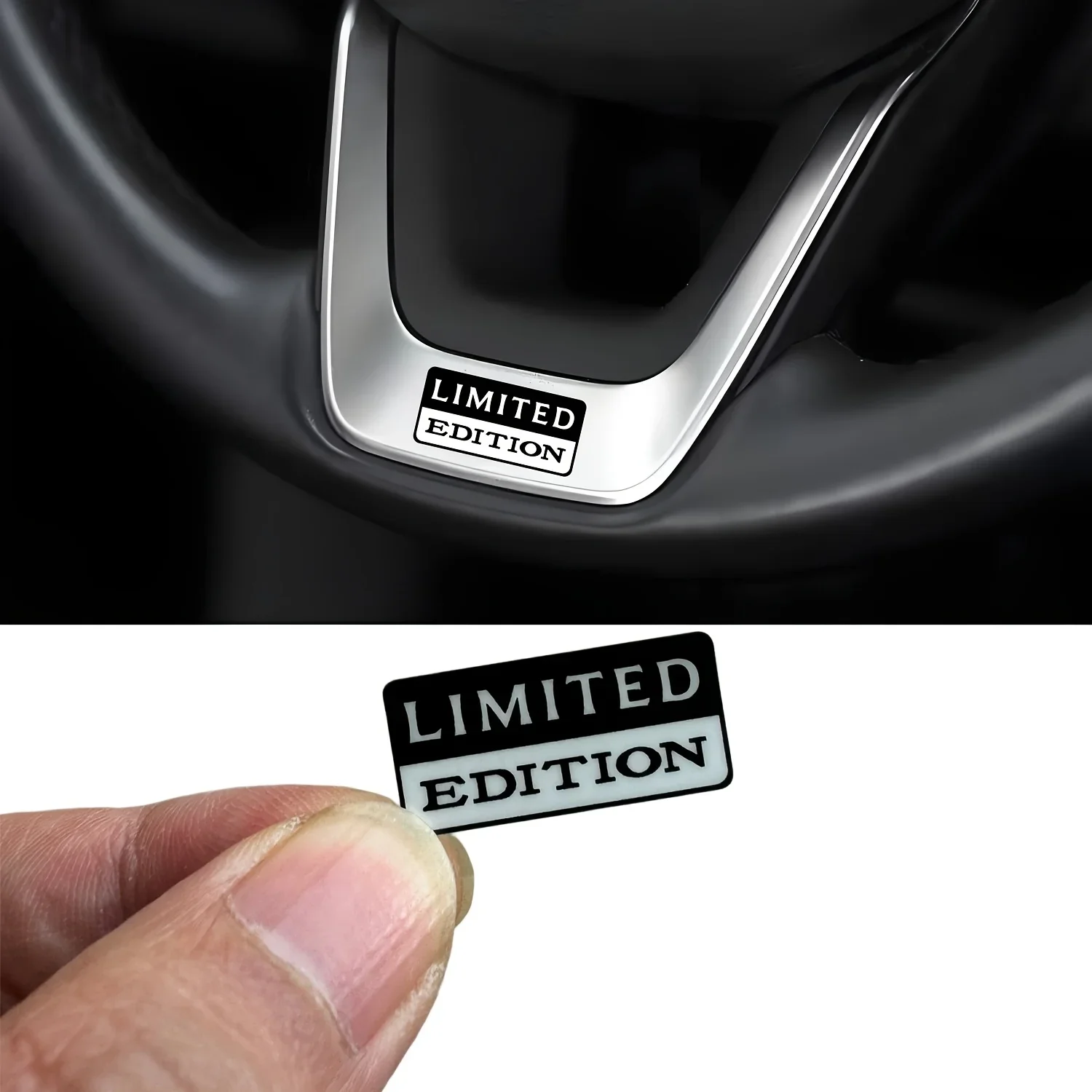 4-piece set of waterproof automotive decals