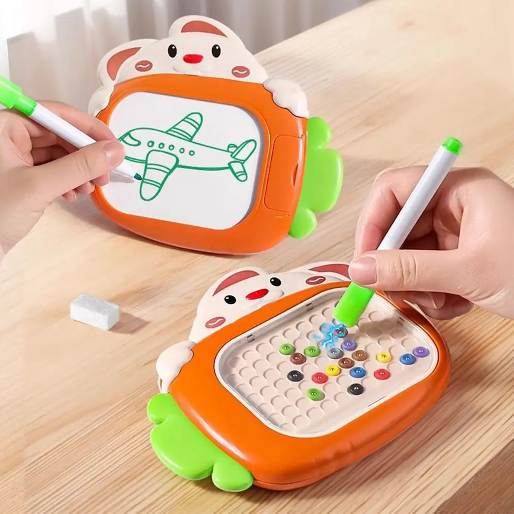 2-em-1 prancheta dinossauro cão coelho multicolorido pintura placa de plástico dos desenhos animados animal cor classificação brinquedo desenho das crianças