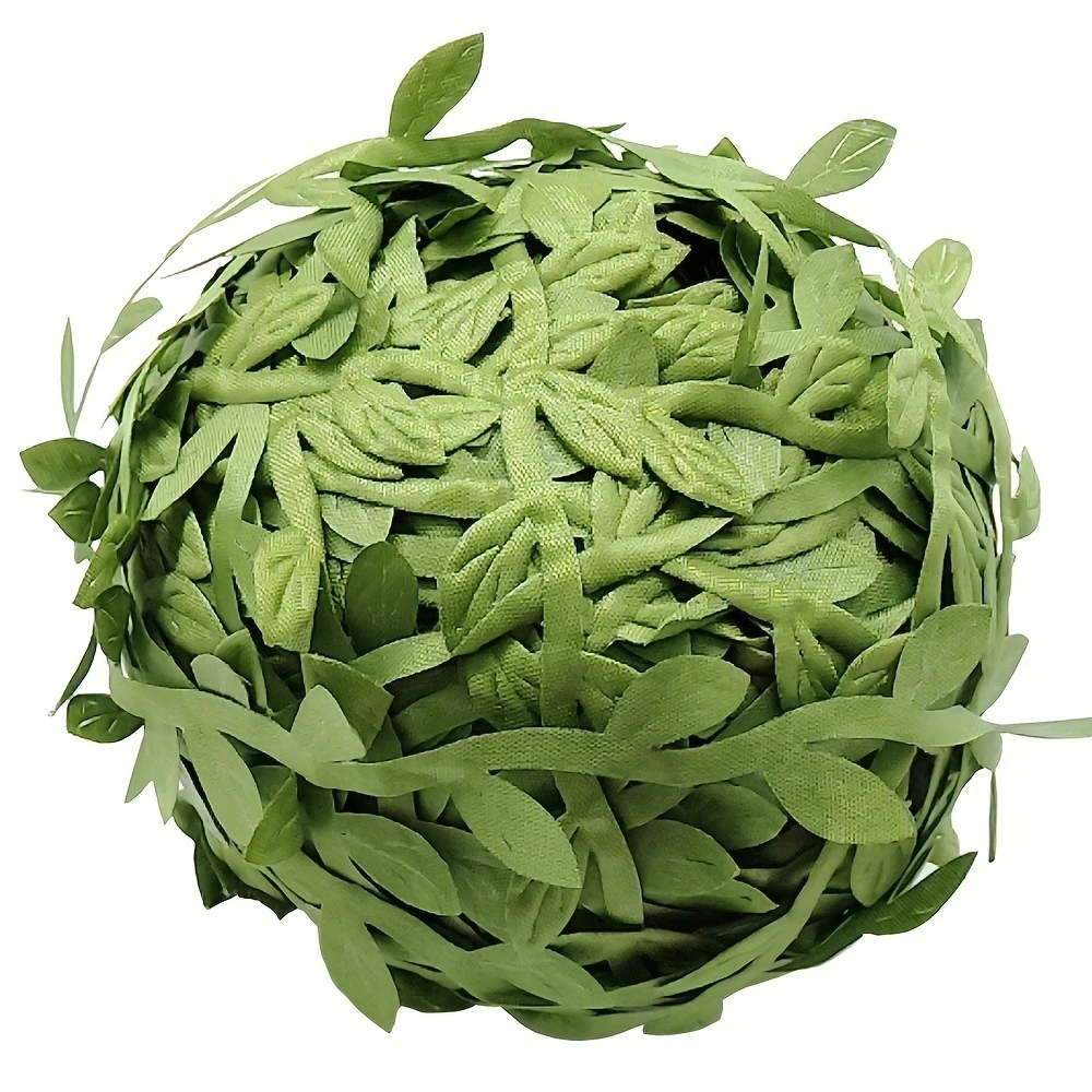 10/20/30/40/M Artificial Green Leaves Vine Fake Plant for Home Decor Garden Wedding Decoration DIY Wreath Gifts Craft Accessory