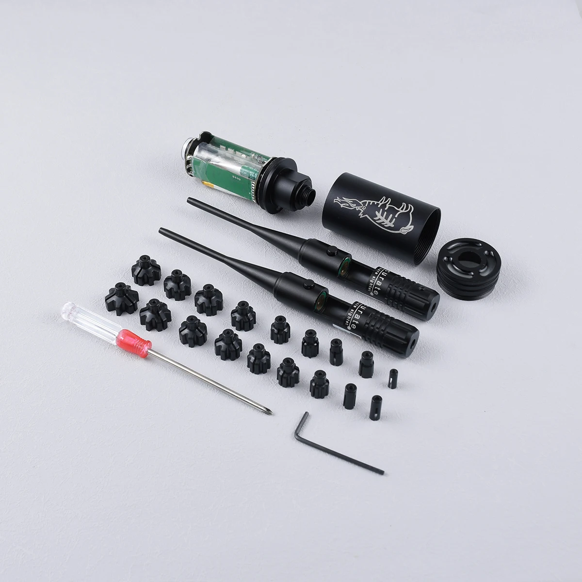

New Tactical Green Red Laser Calibrator 14mmS S-Spitfire-TracerS Aluminum Alloy Calibrator Turn-Free Calibrator with 18 Adapter