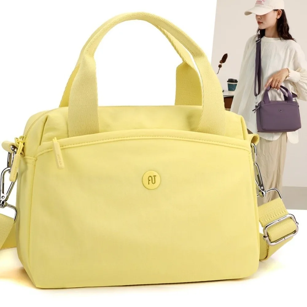 Trend Casual Oxford Cloth Crossbody Bag Versatile Large Capacity Shoulder Bag Waterproof Mommy Bag Travel view 4