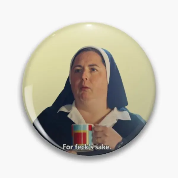 

Sister Michael Derry Girls Soft Button Pin Gift Collar Hat Badge Cute Cartoon Lover Brooch Funny Fashion Creative Clothes Metal