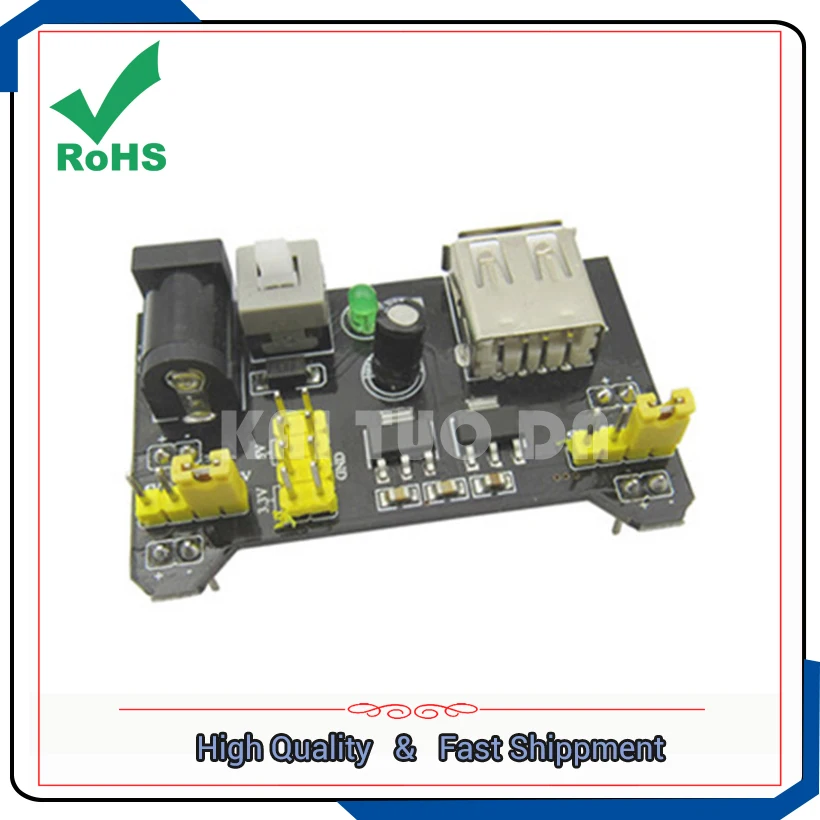 Breadboard Power Module Bread board Power supply Modules Compatible with 5V 3.3V module