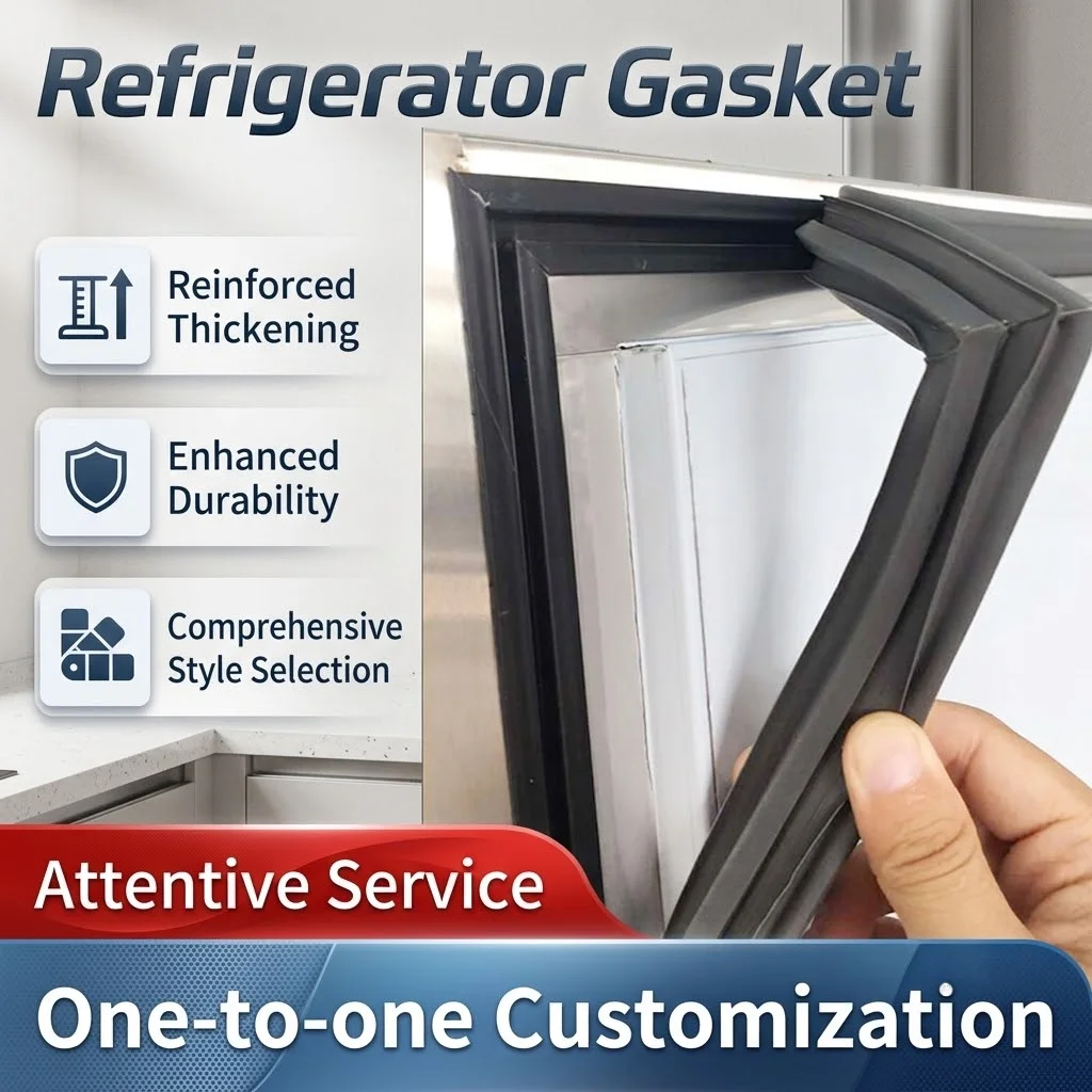 3M Custom Commercial Refrigerator Door Seal Strip PVC Magnetic Gasket Replacement Display Cabinet Chiller Weatherstrip Tape