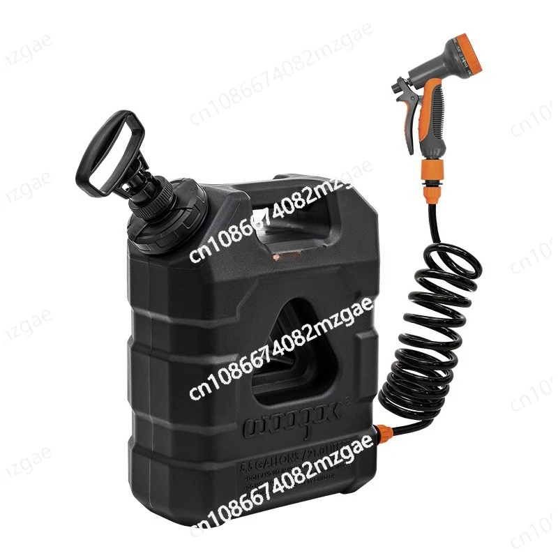 

Off-road outdoor car bucket water storage tank camping drinking bucket self-driving tour bucket