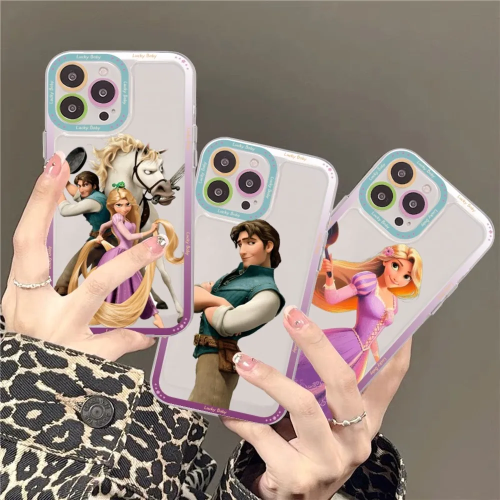 Disney Tangled Rapunzel Phone Case For Redmi 7 8 9 A For Redmi Note 5 7 8 9 10 11 Pro Max 4G 5G Funfas