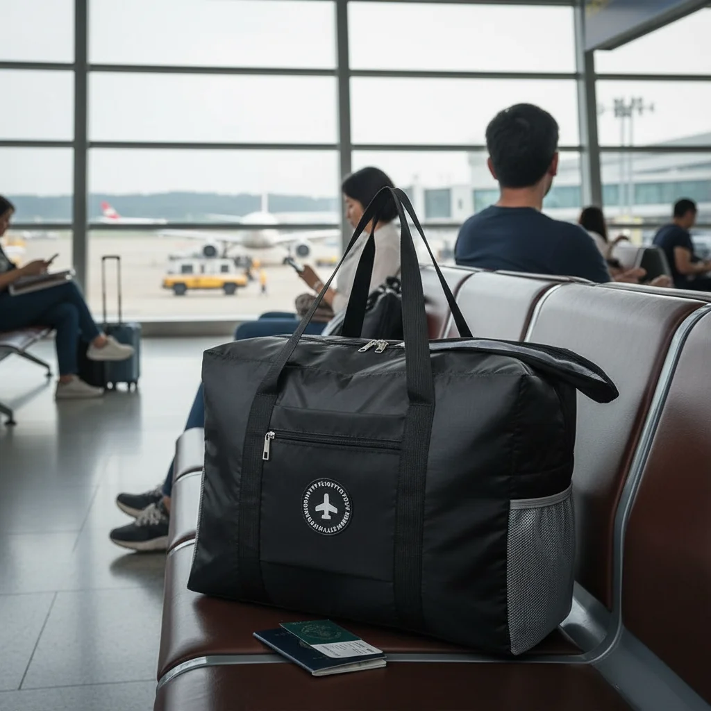 

Short Distance Travel Storage Bag Moving Bag Foldable Luggage Compartment Luggage Trolley Luggage Coating Storage Bag Handbags