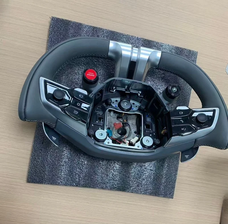 Half-spoke Steering Wheel for MG Cyberster Sports Car Heated and Vibrating Customizable  Fiber Steering Wheel 11402516