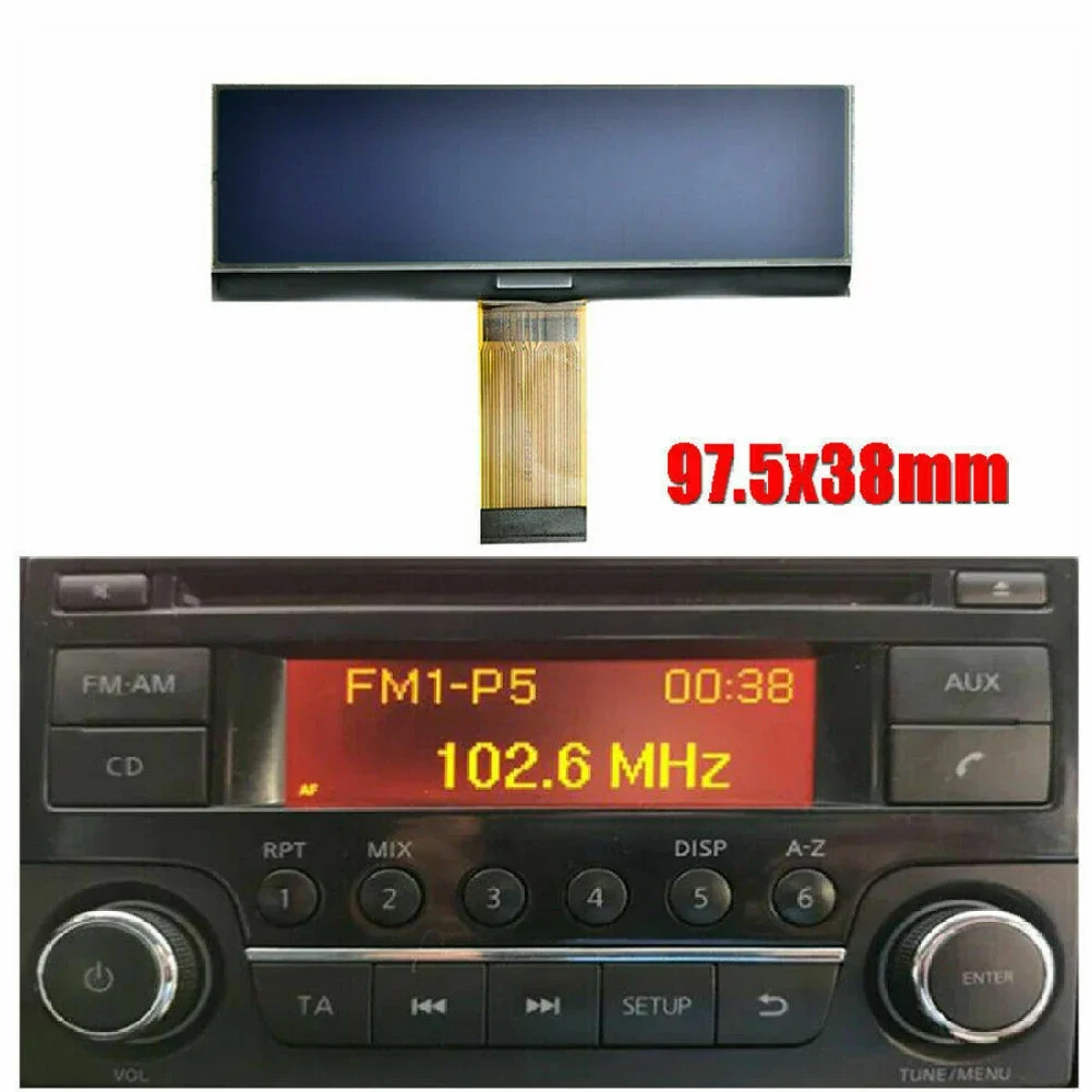 123*36 Pixel 97.5*38mm Electronic Clip Part Assorted Black Brand New E Kit High Quality LCD Screen Stainless Steel